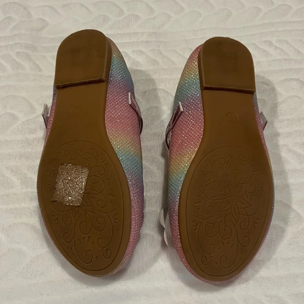 💗 SHEIN - Little Girls Sparkly‎ Flats